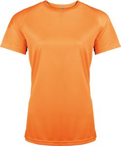 Proact PA439 - Damen Basic Sport Funktionsshirt Kurzarm Orange