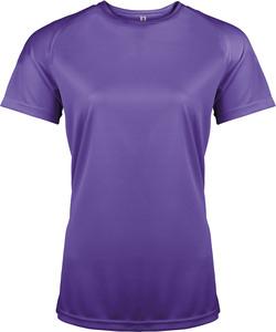 Proact PA439 - Damen Basic Sport Funktionsshirt Kurzarm Purple