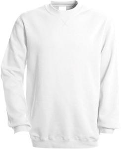 Kariban K442 - Herren Rundhals Sweatshirt Weiß