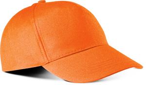 K-up KP116 - COTTON CAP - 5 PANELS Orange