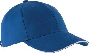 K-up KP011 - ORLANDO - MEN'S 6 PANEL CAP Royal Blue / White