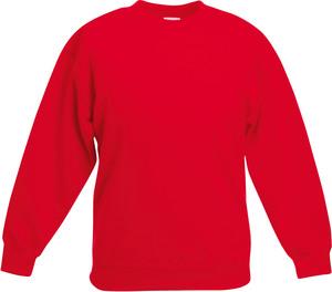 Fruit of the Loom SC62041 - SWEAT ENFANT MANCHES DROITES