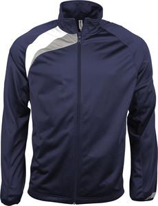 ProAct PA307 - JUNIORS TRACK TOP Sporty Navy / White / Storm Grey