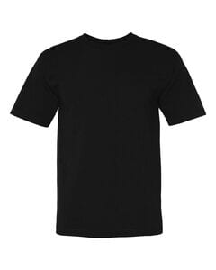 Bayside 5040 - USA-Made 100% Cotton Short Sleeve T-Shirt Negro