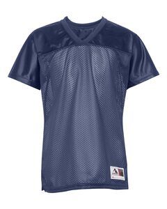 Augusta Sportswear 250 - Ladies Junior Fit Replica Football Tee Navy