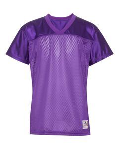 Augusta Sportswear 250 - Ladies Junior Fit Replica Football Tee Purple