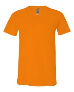 Bella+Canvas 3005 - Unisex Short Sleeve V-Neck Jersey T-Shirt Orange