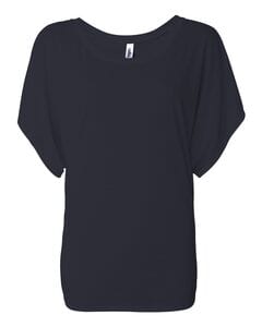 Bella+Canvas 8821 - Ladies' Flowy Draped Sleeve Dolman T-Shirt La medianoche