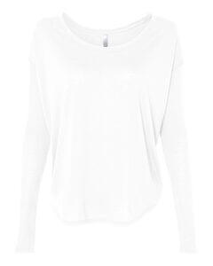 Bella+Canvas 8852 - Ladies Flowy Long Sleeve T-Shirt With 2x1 Rib Sleeves