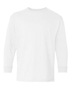 Gildan 5400B - Youth Heavy Cotton Long Sleeve T-Shirt White