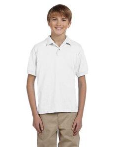 Gildan 8800B - Youth DryBlend™ Jersey Sport Shirt Blanc