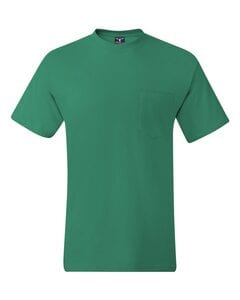 Hanes 5190 - Beefy-T® with a Pocket Verde Kelly 