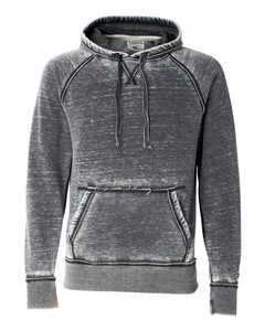J. America 8915 - Vintage Zen Fleece Hooded Pullover Sweatshirt