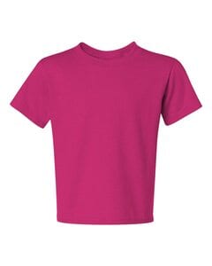 JERZEES 29BR - Heavyweight Blend™ 50/50 Youth T-Shirt Cyber Pink