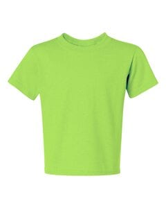 JERZEES 29BR - Heavyweight Blend™ 50/50 Youth T-Shirt Verde Neón