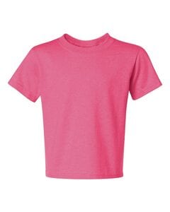 JERZEES 29BR - Heavyweight Blend™ 50/50 Youth T-Shirt Rosa Fluor