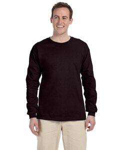 Gildan 2400 - Ultra Cotton™ Long Sleeve T-Shirt Dark Chocolate