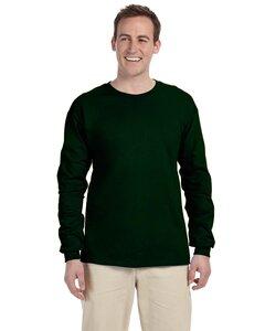 Gildan 2400 - Ultra Cotton™ Long Sleeve T-Shirt Forest Green