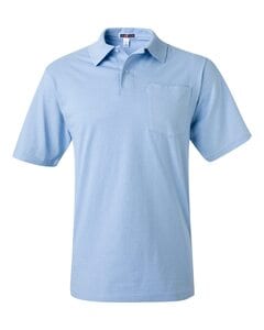 JERZEES 436MPR - SpotShield™ 50/50 Sport Shirt with a Pocket Azul Cielo