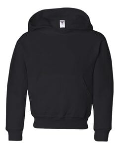 JERZEES 996YR - NuBlend® Youth Hooded Sweatshirt Negro