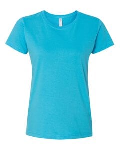 LAT 3516 - Ladies' Fine Jersey T-Shirt Aqua