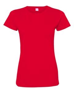 LAT 3516 - Ladies' Fine Jersey T-Shirt Rojo