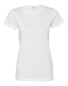 LAT 3516 - Ladies' Fine Jersey T-Shirt White
