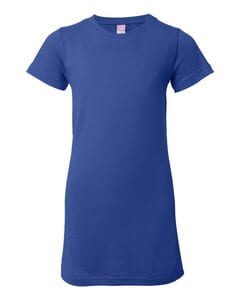 LAT 3616 - Junior Fit Fine Jersey Longer Length T-Shirt Royal blue