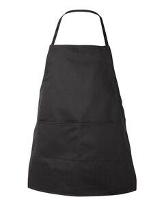 Liberty Bags 5502 - Adjustable Neck Loop Apron Black