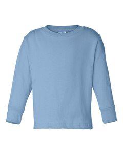 Rabbit Skins 3311 - Toddler Long Sleeve T-Shirt Azul Cielo