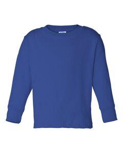 Rabbit Skins 3311 - Toddler Long Sleeve T-Shirt Real Azul