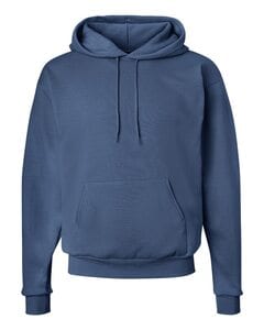 Hanes P170 - EcoSmart® Hooded Sweatshirt Denim Blue