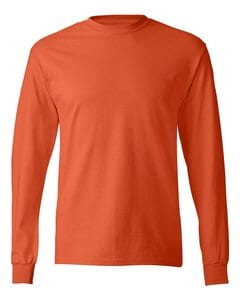 Hanes 5586 - Tagless® Long Sleeve T-Shirt Orange