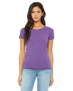 Bella+Canvas B8413 - Ladies Triblend Short-Sleeve T-Shirt Purple Triblend
