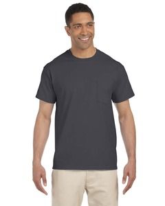 Gildan G230 - Ultra Cotton® 6 oz. Pocket T-Shirt (2300) Charcoal