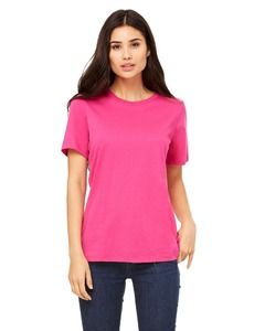 Bella+Canvas B6400 - Missy's Relaxed Jersey Short-Sleeve T-Shirt Berry