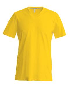 Kariban K357 - MEN'S SHORT SLEEVE V-NECK T-SHIRT Yellow