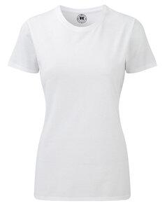 Russell RU165F - T-Shirt Hd Polycoton Sublimable Femme Blanc