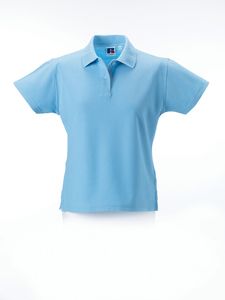 Russell RU577F - LADIES' ULTIMATE COTTON POLO Sky Blue
