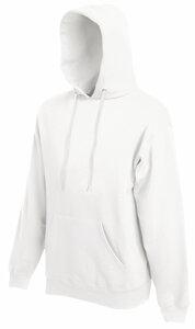 Fruit of the Loom SC244C - Hooded Sweat (62-208-0) White