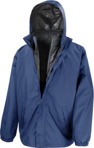 Result R215X - 3 IN 1 JACKET WITH QUILTED BODYWARMER