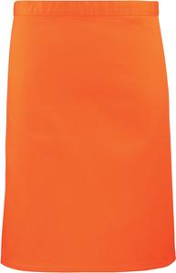 Premier PR151 - 'COLOURS' HALF APRON Orange