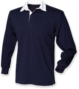 Front Row FR109 - Kinder Classic Rugby Shirt Navy/Navy