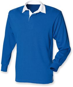 Front Row FR109 - Kids Classic Rugby Shirt Royal Blue