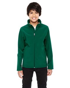 Team 365 TT80Y - Youth Leader Soft Shell Jacket Sport Forest