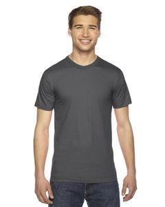 American Apparel 2001 - Unisex Fine Jersey Short-Sleeve T-Shirt Asphalte