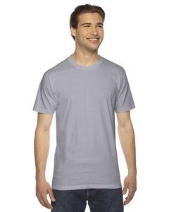American Apparel 2001 - Unisex Fine Jersey Short-Sleeve T-Shirt Gris Ardoise