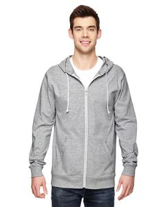 Fruit of the Loom SF60R - 6 oz. 100% Sofspun Cotton Jersey Full-Zip Athletic Heather