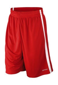 Result S279M - Basketball Men`s Quick Dry Shorts Red/White