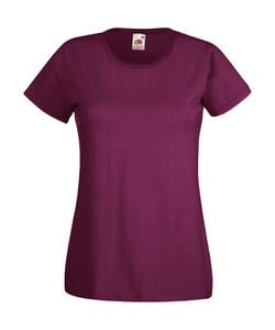 Fruit of the Loom 61-372-0 - Lady-Fit Valueweight T Burgundy